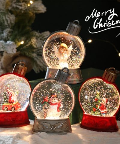 Christmas Holiday Decorations Luminous Simulation Flat Light LED Decoration Scene Layout Flame Light Home Decor