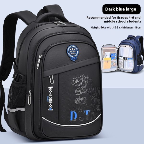 Children's Burden Reduction Multi-compartment Primary School Large Capacity Schoolbag - Image 9