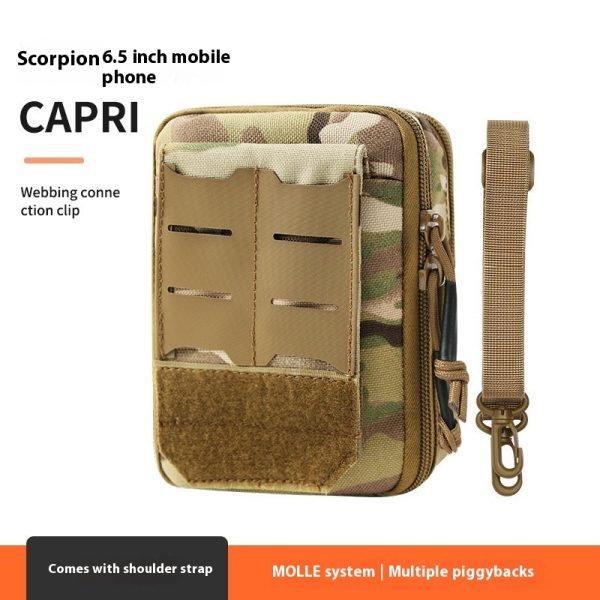 Multifunctional Outdoor Equipment Sports Toolkit Camouflage Tactics Waist Bag - Image 5