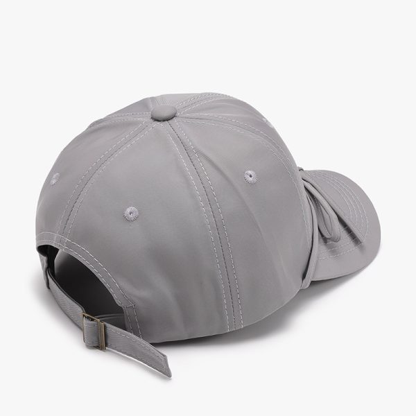 Spring And Autumn Bowknot Quick-drying Soft Top Women's Baseball Cap - Image 3