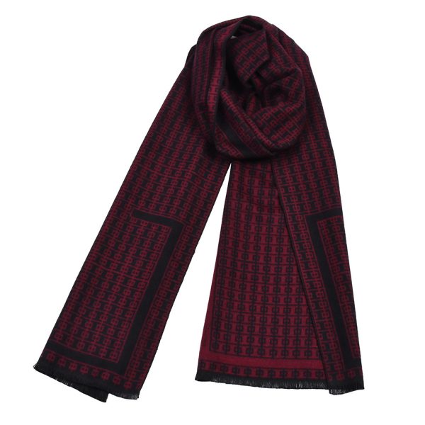 Double-sided Thick Warm Korean Men's Knitted Scarf - Image 5