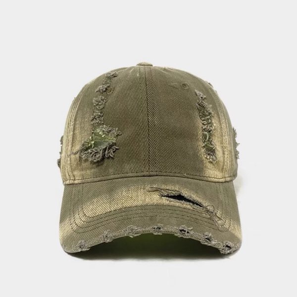 Washed Make Old Ripped Baseball Cap For Women - Image 5