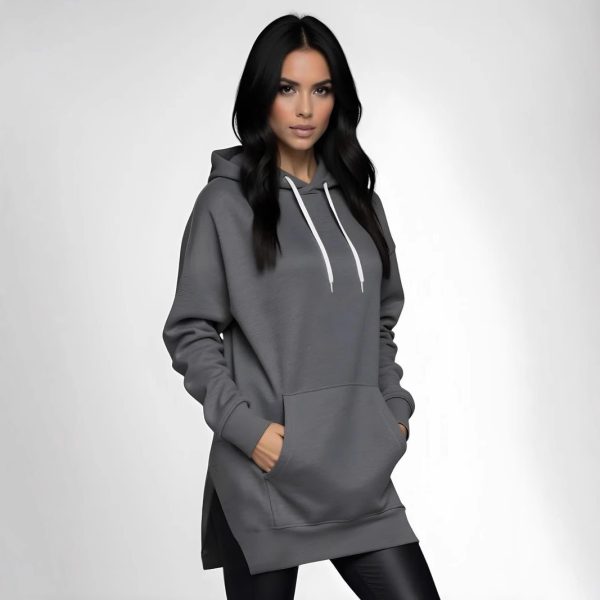 Women's Mouse Bag With Shoulder Sleeve Hooded Casual Sweatshirt - Image 5