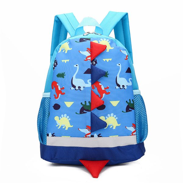 Cartoon Dinosaur Children Bag Kindergarten Children School Bag - Image 7