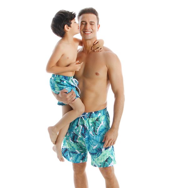 New Style Parent Child Swimwear Quick Drying Beach Pants - Image 6