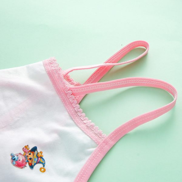 Primary School Students Development Period Girls Bra Sports Children's Underwear Vest - Image 4