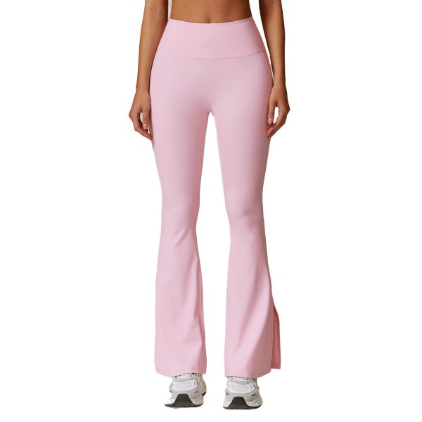 Skinny Peach Hip Raise Yoga Pants Running Sports Bell-bottom Pants - Image 5