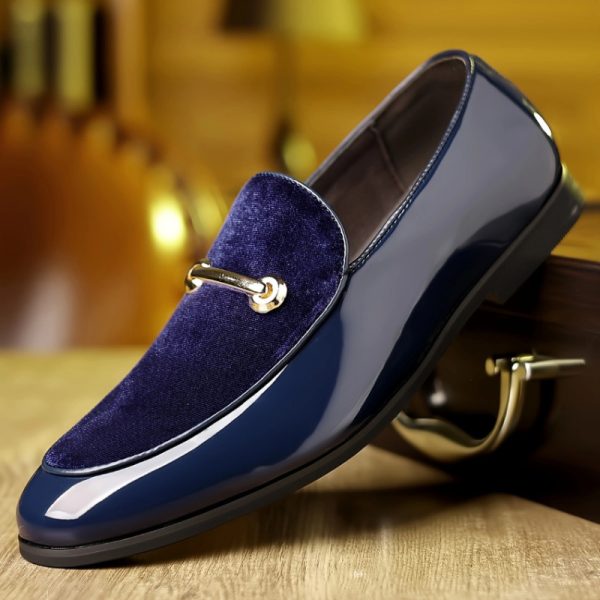 Plus Size Leather Shoes Men's Formal Wear Business Pointed Casual British - Image 5