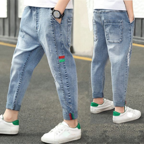 CUHK Kids' Fashion Straight Casual Pants - Image 7