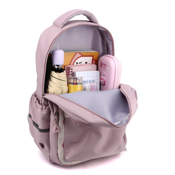 Schoolbag Lightweight And Large Capacity Elementary School Studebt Cute Bear Backpack - Image 4