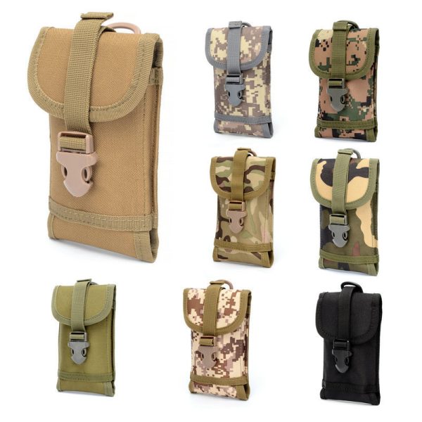 Men's And Women's Tactical Mobile Phone Bag Military Fan Running Small Waist Bag