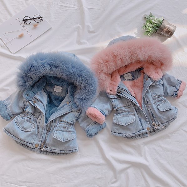 Girl denim coat - Image 5