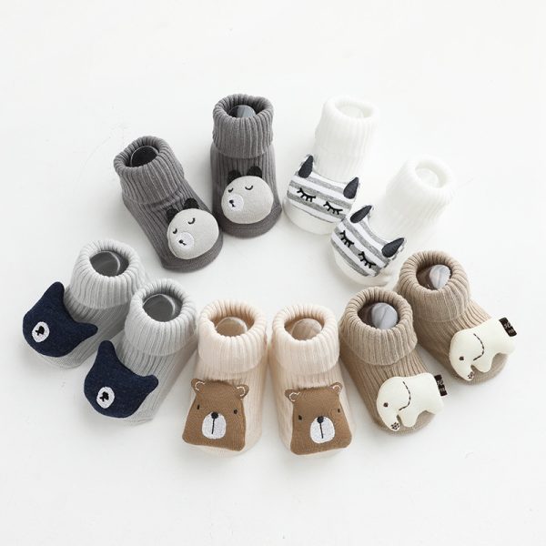 Baby Socks Dispensing Glue Non-Slip Loose Baby Socks Children Floor Socks - Image 3