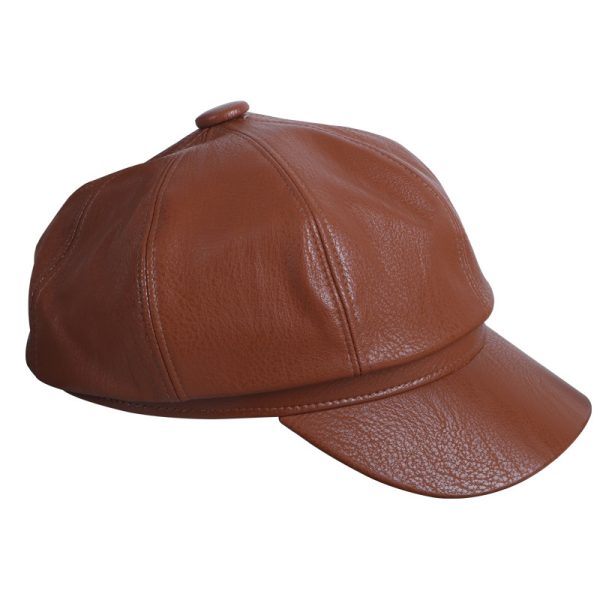 Temperament Korean Style Octagonal Pumpkin Hat Literary Style - Image 5