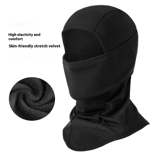 Outdoor Keep Warm And Windproof In Winter Mask Outdoor Fleece Scarf Cold-proof Haze-proof Riding Hat - Image 6