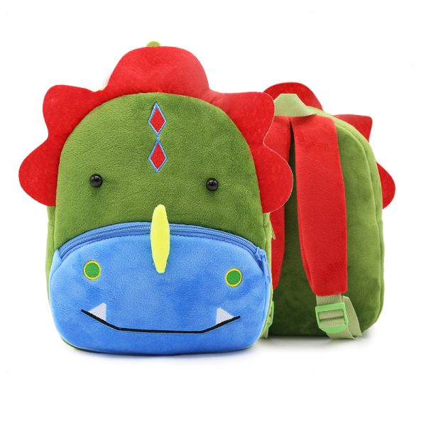 Cute Plush Backpacks Kindergarten Cartoon School Bags Children Animal Toys Bag - Image 5