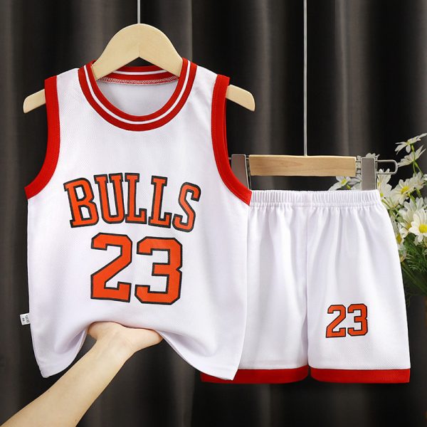 Children's Clothing Sports Basketball Wear Children's Clothing Boys' Suit - Image 6