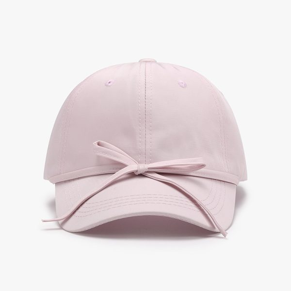 Spring And Autumn Bowknot Quick-drying Soft Top Women's Baseball Cap - Image 7