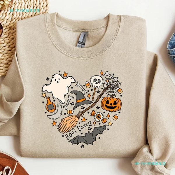 Cartoon Cute Halloween Sports Sweater - Image 3