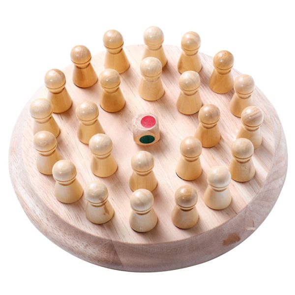 Children's Wooden Educational Toys Memory Chess Kid Early Education Toys - Image 5