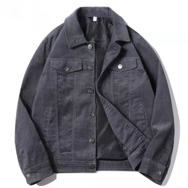 Men's Leisure Vintage Corduroy Jacket - Image 3