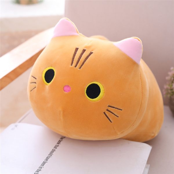 Large Size Cartoon Cat Plush Toys Stuffed Cloth Doll Long Animal Pillow Cushion - Image 8