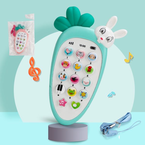 Baby Electronic Phone Toys Music Early Childhood Educational Toys Multi-function Simulation Phone Toys - Image 2