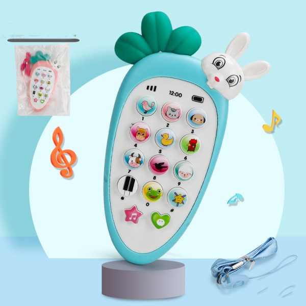 Baby Electronic Phone Toys Music Early Childhood Educational Toys Multi-function Simulation Phone Toys - Image 3