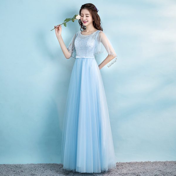 Banquet Evening Dress Female Spring New Fashion Annual Meeting Host Dress Chorus Performance Long Dress - Image 3