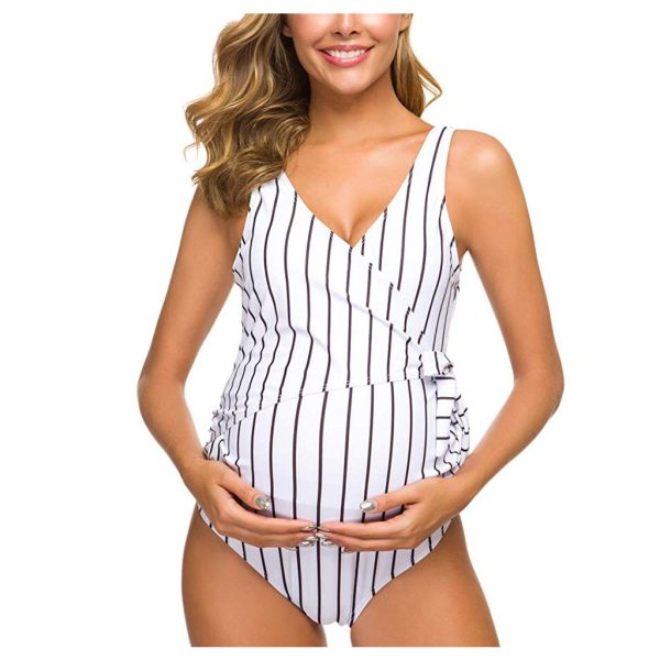 New Sexy Ladies Pregnant Women One-Piece European And American Sexy Swimwear Swimwear Wholesale - Image 3