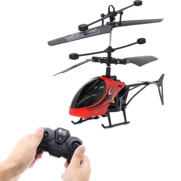 Mini Remote Control Airplane Helicopter Fall Resistant Electric Drone - Image 6