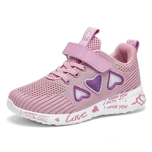 Casual Shoes Light Mesh Sneakers Kids Summer Children Fashion Tenis Cute Sport Cartoon Female Running Sock Footwear - Image 5