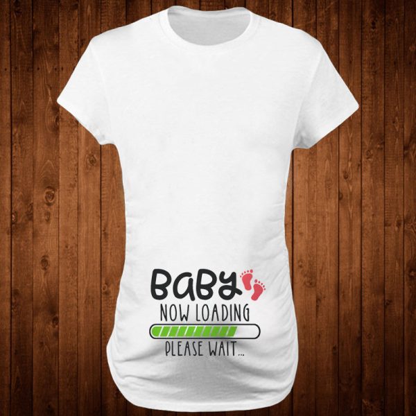 Women T-Shirts Slim Maternity Funny Letter Tops O-Neck Pregnancy Women - Image 6