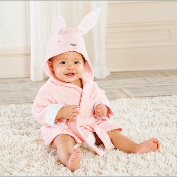 Cartoon Cute Animal Modeling Baby Bath Towels Baby Bathrobes Cotton Children's Bathrobes Baby Hooded - Image 5