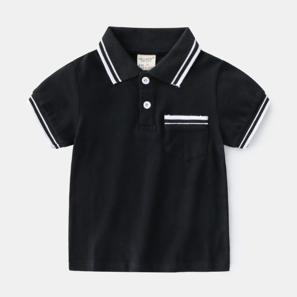 Boys' T-Shirt Summer Polo Shirt - Image 2