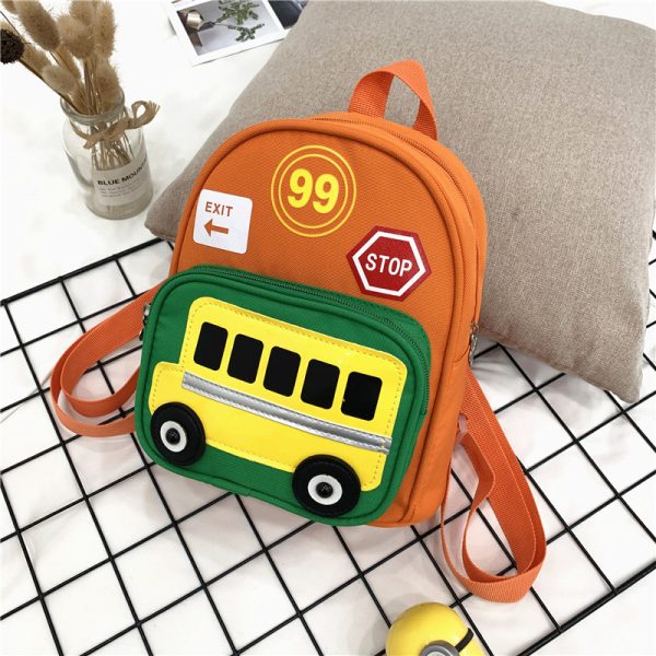 Heopono Durable Nice Little Children School Book Bag Small Boys Girls Cartoon Cute Mini Funny Back to School Backpack for Kids - Image 2