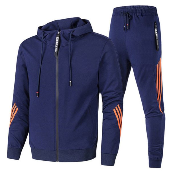 Spring And Autumn New Men's Leisure Sports Suit - Image 6