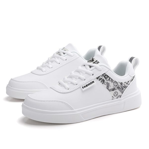 White Shoes Women's Daily Leisure Sneaker - Image 6