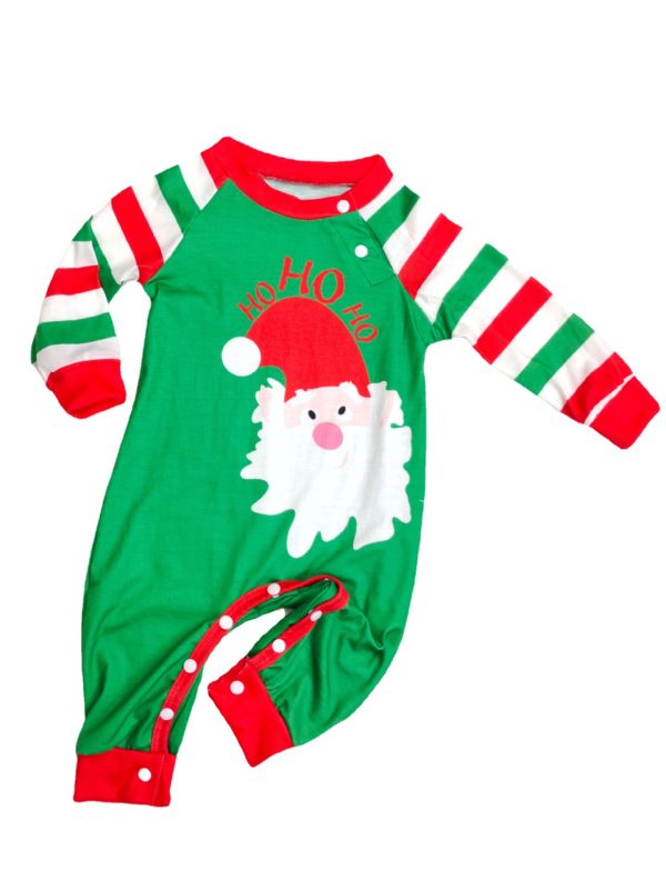 Family Christmas Pajamas Matching Sets Red Stripe Xmas Holiday Sleepwear Jammies Long Sleeve PJs Outfits - Image 5