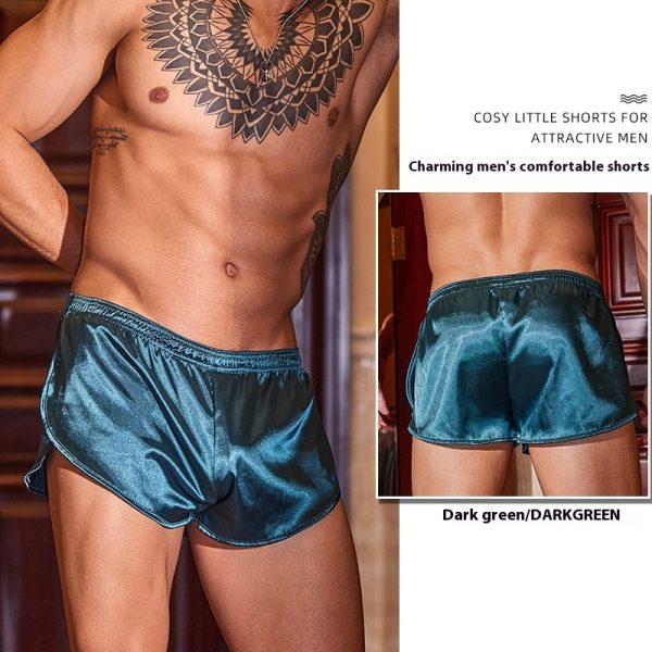 Men's Underwear Nude Feel Skin-friendly Not Tight Sexy Boxers Lightweight Breathable Smooth - Image 7