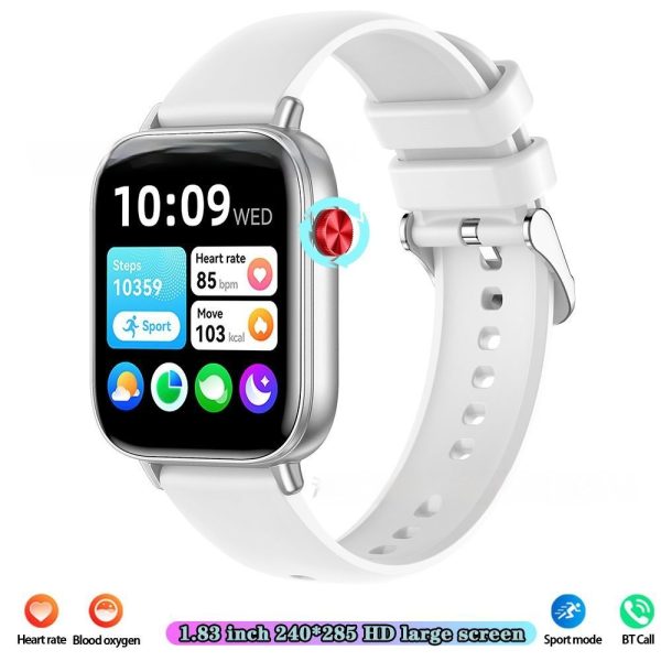 Smart Watch Mobile Pedometer Heart Rate Monitoring Bluetooth Calling 169 Touch Display Smart Bracelet - Image 10