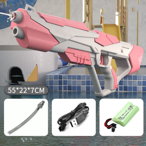 Space Water Gun Electric Automatic Water Absorption Water Fights Toy Outdoor Beach Swimming Pool Bath Toys For Children Kid Gift - Image 6