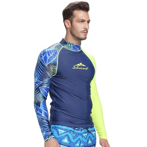 Men's Wetsuit Long-sleeved Sunscreen Swimsuit - Image 3