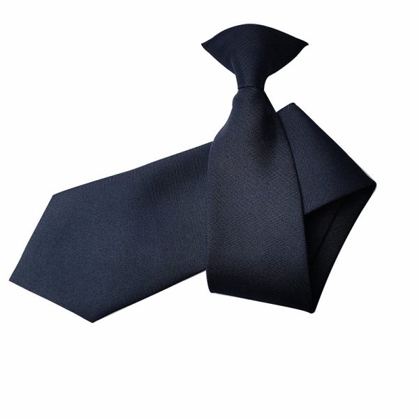 Security Check Wedding Funeral Security Tie Black Buttons Tie - Image 7