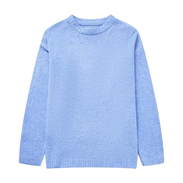 Autumn New European And American Style Round Neck Pullover Sweater - Image 3