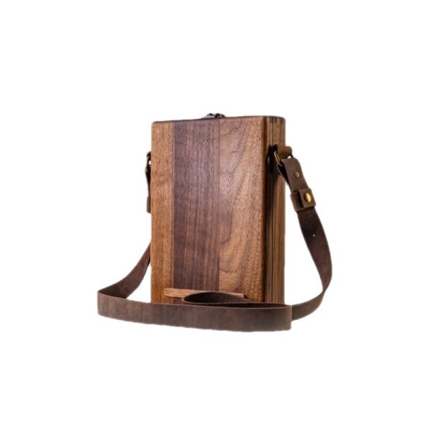 Writer Messenger Wooden Box Walnut Briefcase - Image 5