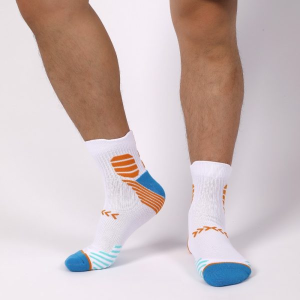 Six Pairs Of Trendy Mixed Sports Socks, Sports Ankle Socks, Running Socks, Hiking Socks, Moisture-wicking Cotton Socks And Ankle Socks - Image 8