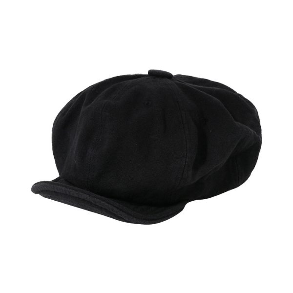 Color Matching Tension Adjustment Beret Soft Brim Hat - Image 3