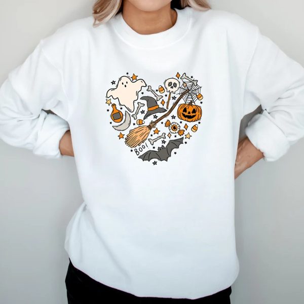 Cartoon Cute Halloween Sports Sweater - Image 5