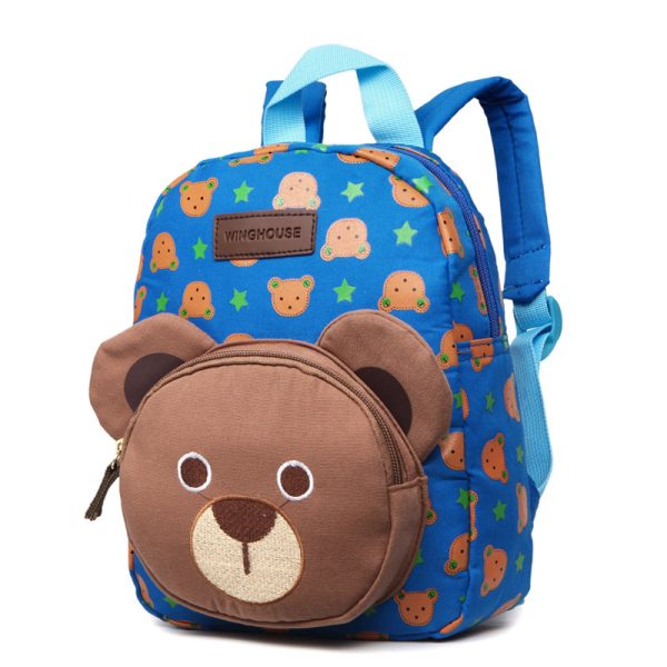 Custom-made children's schoolbag, canvas, rabbit, bear, baby, baby, baby and baby cartoon package - Image 6